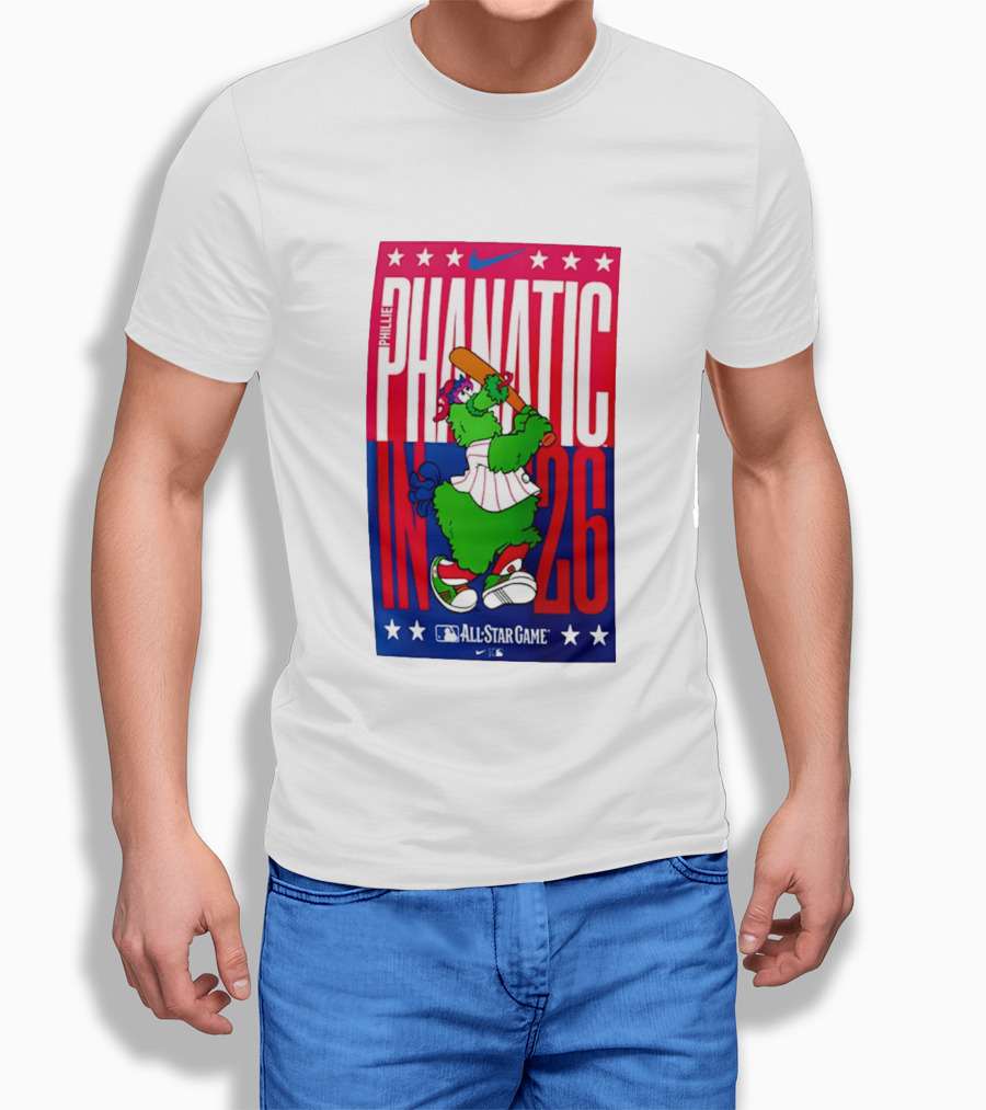 Phillie Phanatic MLB All Star Game 2026 Nike T-Shirt