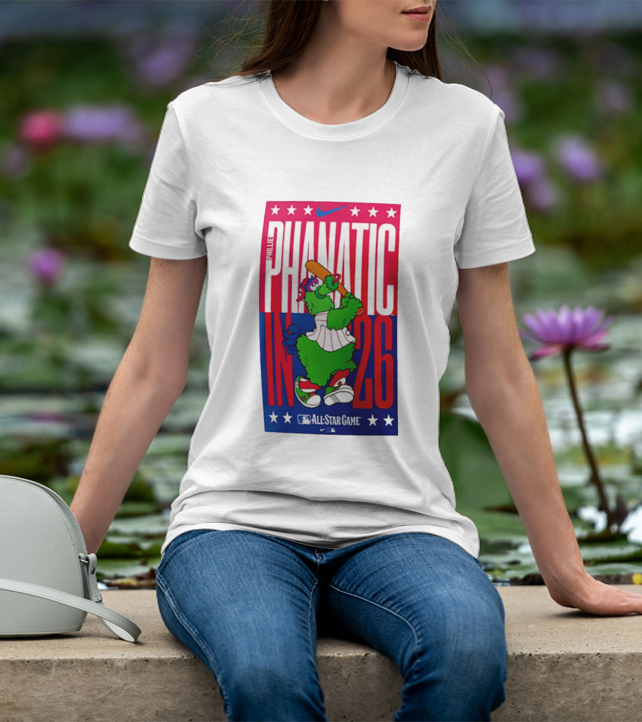 Phillie Phanatic MLB All Star Game 2026 Nike T-Shirt