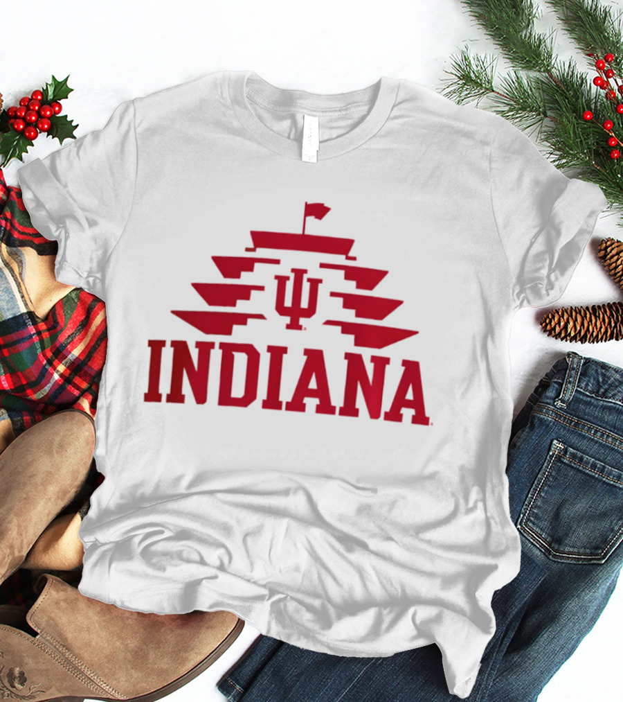 Indianapolis Motor Speedway Indiana Hoosiers IU Racing T-Shirt