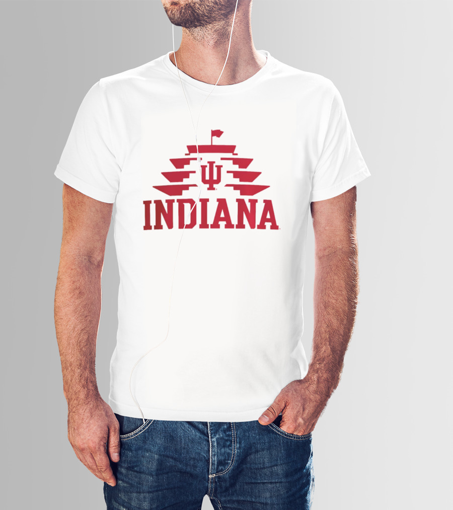 Indianapolis Motor Speedway Indiana Hoosiers IU Racing T-Shirt