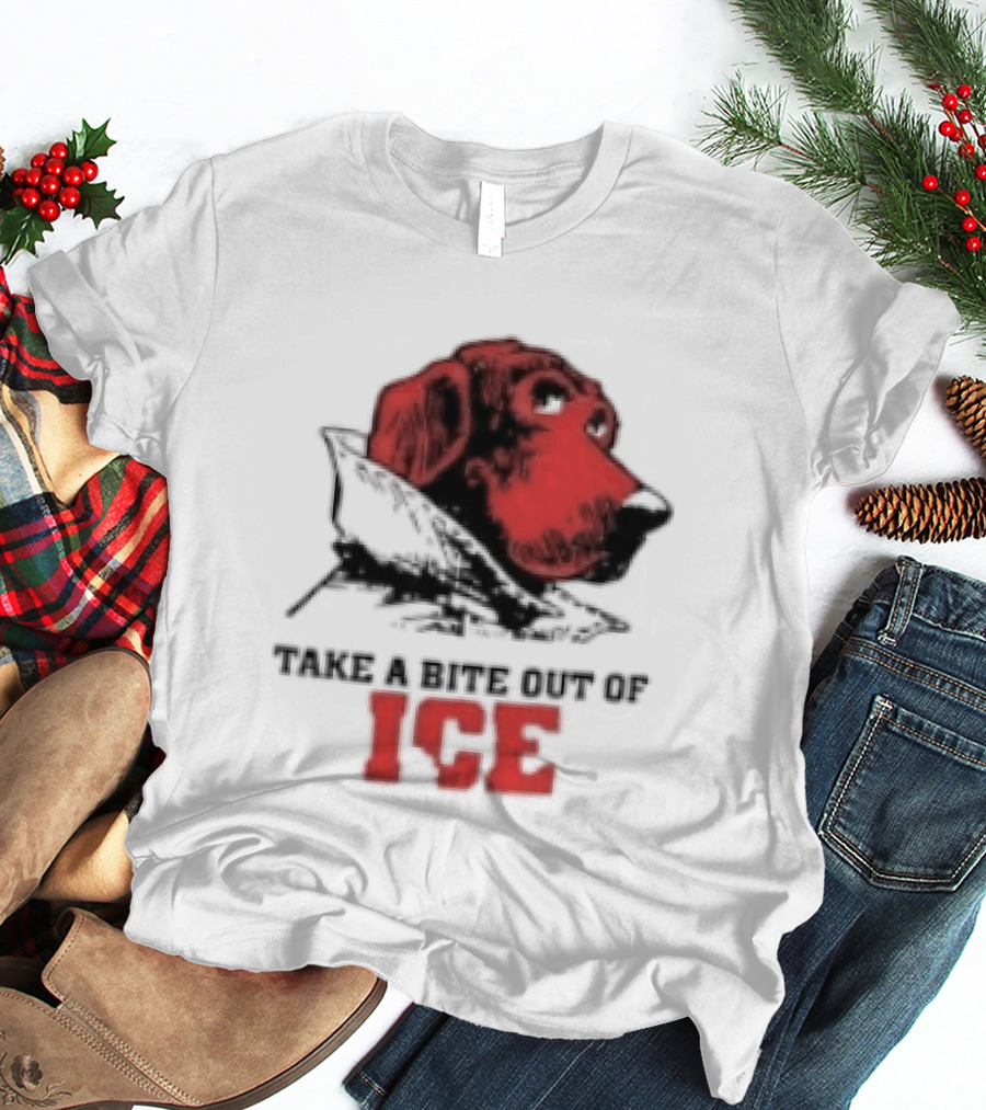McGruff The Crime Dog Take A Bite Out Of ICE Cops Aren't Your Friend T-Shirt