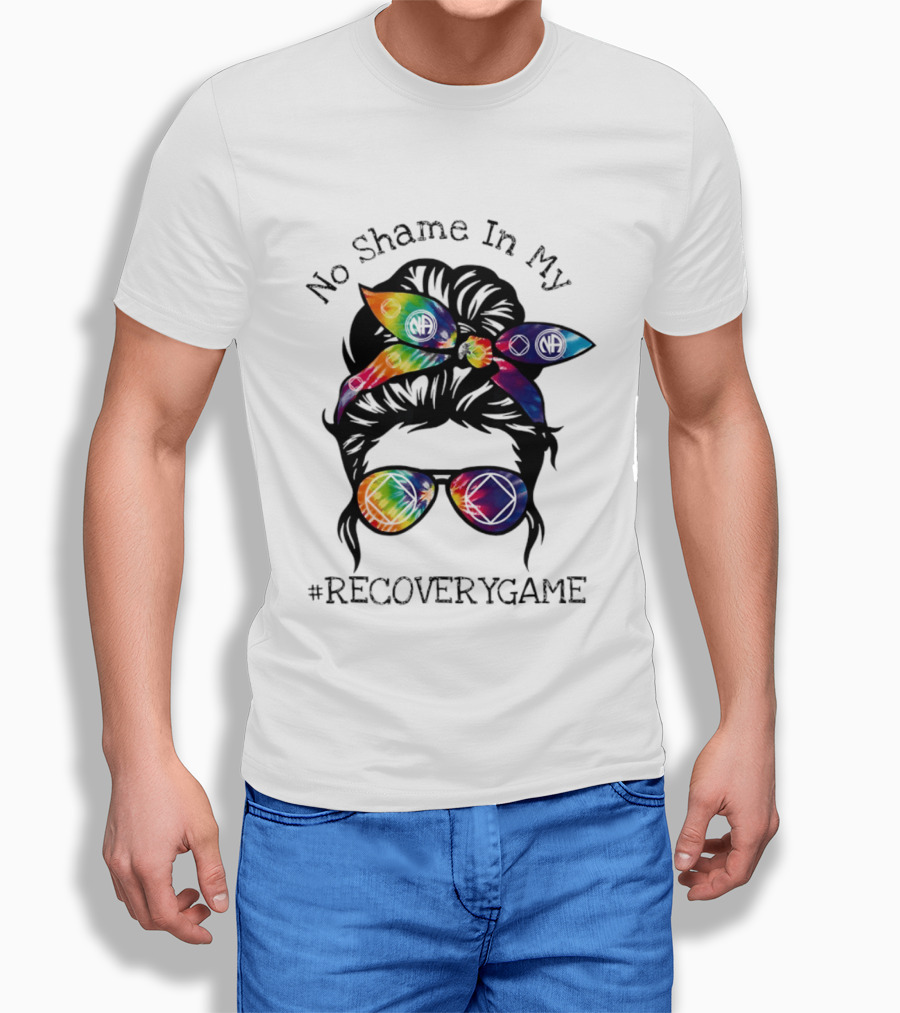 No Shame In My Recoverygame Narcotics Anonymous Alcoholics Anonymous T-Shirt