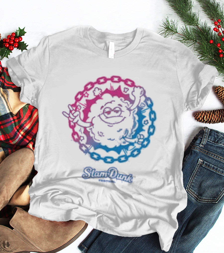 Slam Dunk World Moshy Dreamy Colorful Circle T-Shirt