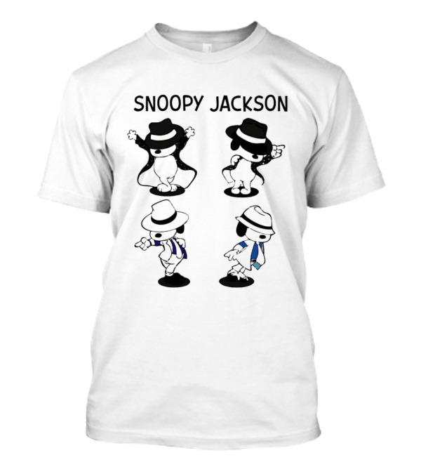 Snoopy Jackson Dance Moves With Fedora And Suit Styles T-Shirt