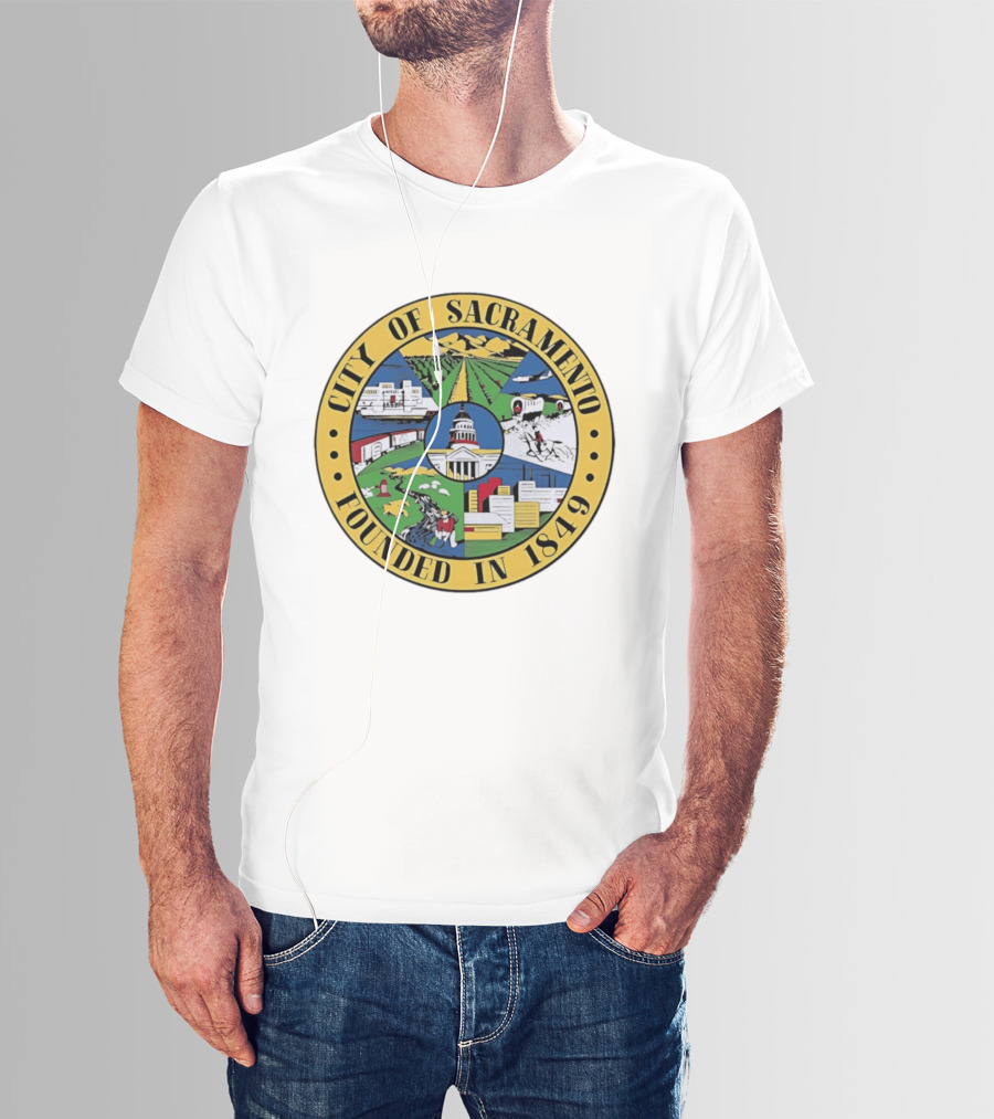 City Of Sacramento Founded In 1849 California T-Shirt