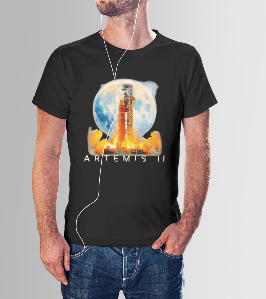 Artemis II Moon Mission NASA Rocket Launch 2026 T-Shirt