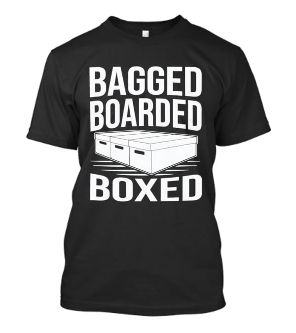 Bagged Boarded Boxed Comic Storage Solution T-Shirt