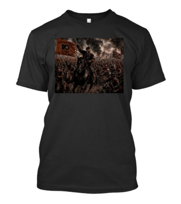 Philadelphia Flyers The Union Army Battle Scene T-Shirt