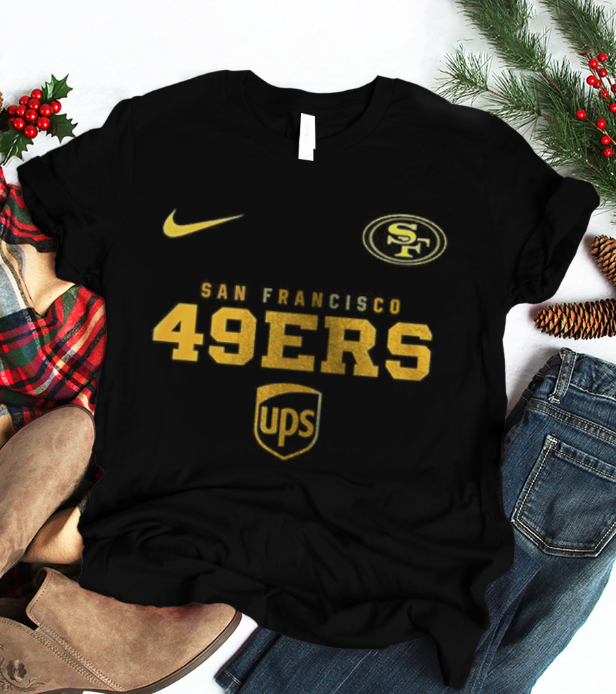 San Francisco 49ers Nike UPS Brown And Proud T-Shirt