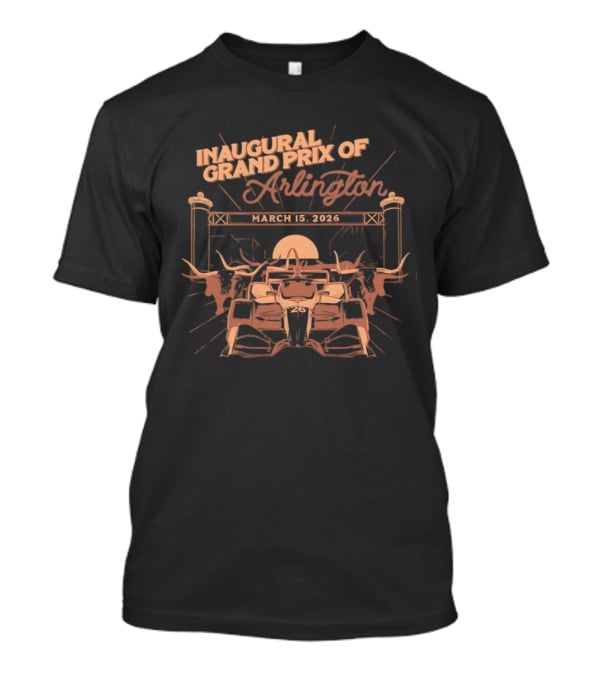 Inaugural Grand Prix Of Arlington March 15 2026 T-Shirt