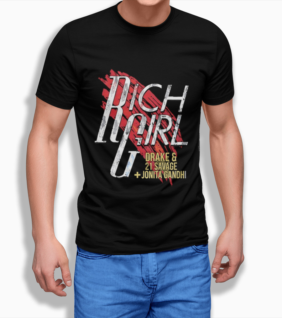 The Boys Hughie Campbell Rich Girl Drake 21 Savage Jonita Gandhi T-Shirt