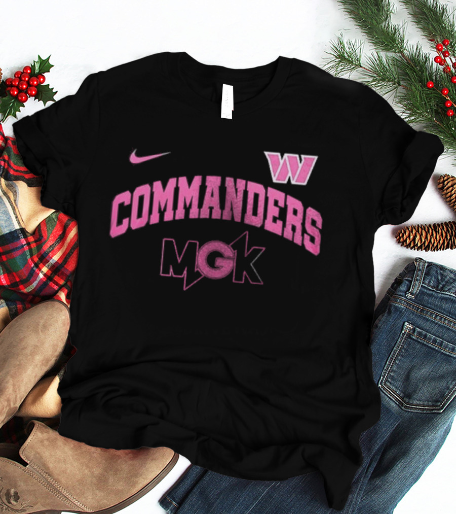 Nike MGK Washington Commanders Collaboration T-Shirt