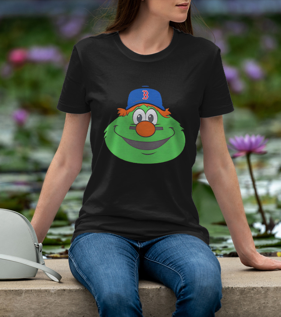 Boston Red Sox Wally The Green Monster Big Face 2026 T-Shirt