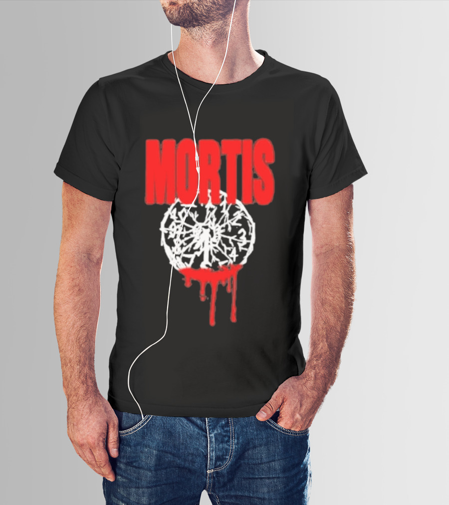 MORTIS Dripping Bloody Wheel T-Shirt