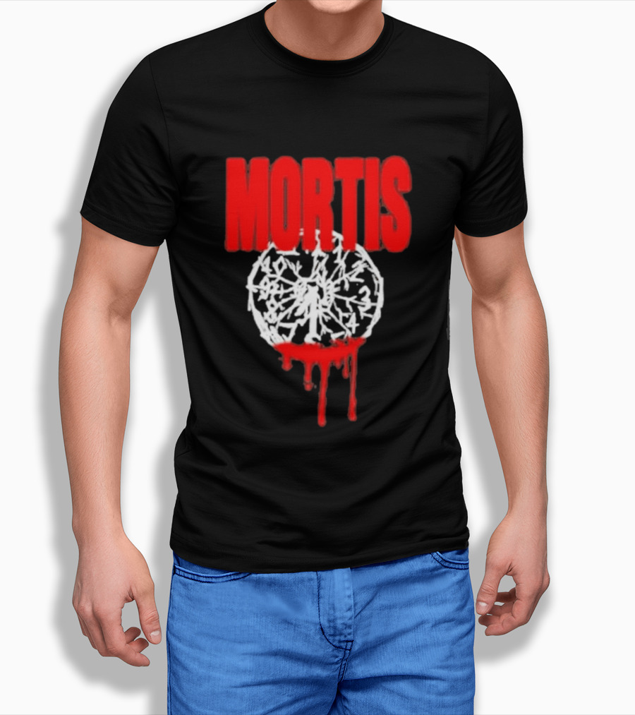 MORTIS Dripping Bloody Wheel T-Shirt