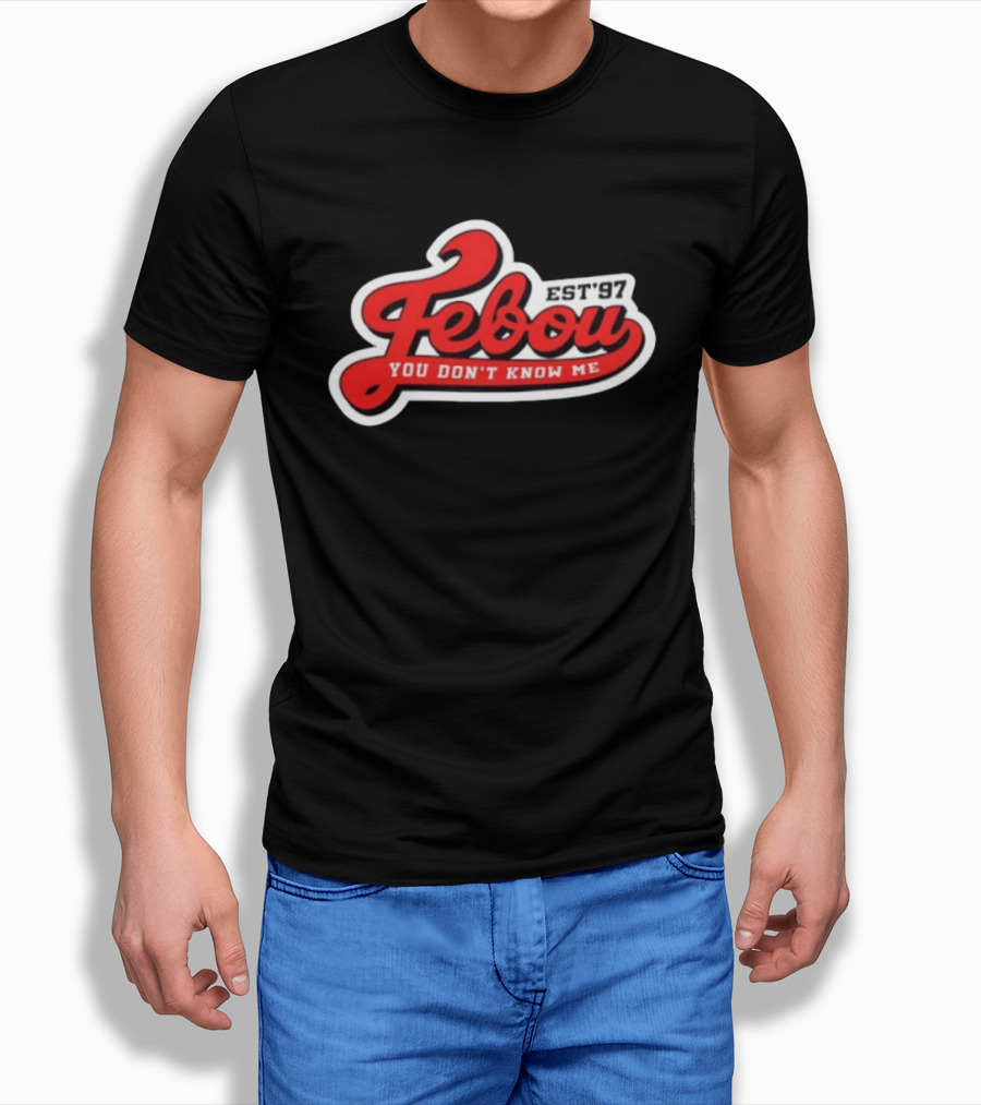 Febou You Don't Know Me EST '97 IBattleTV Collaboration T-Shirt