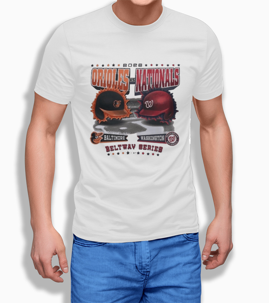 2026 Baltimore Orioles Vs Washington Nationals Beltway Series T-Shirt