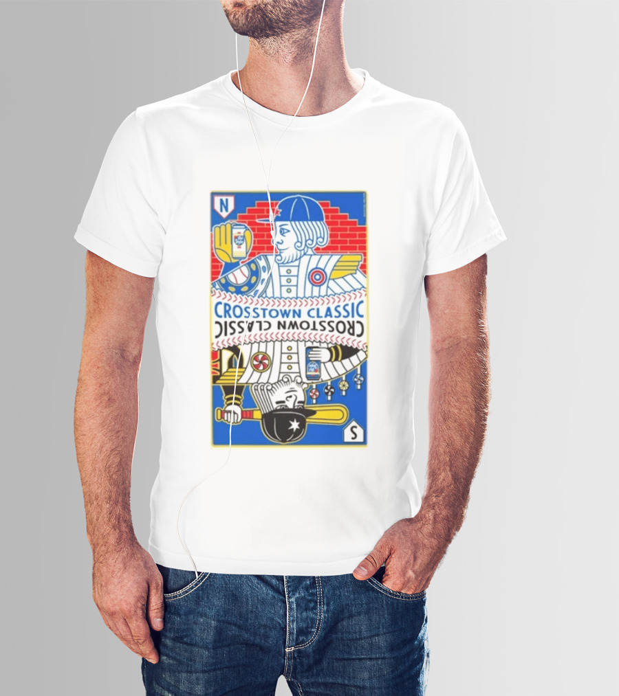 Crosstown Classic Series Card Chicago Cubs Vs Chicago White Sox T-Shirt