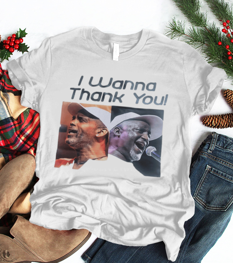 I Wanna Thank You Frankie Beverly Soul Music Legend Live Performance T-Shirt