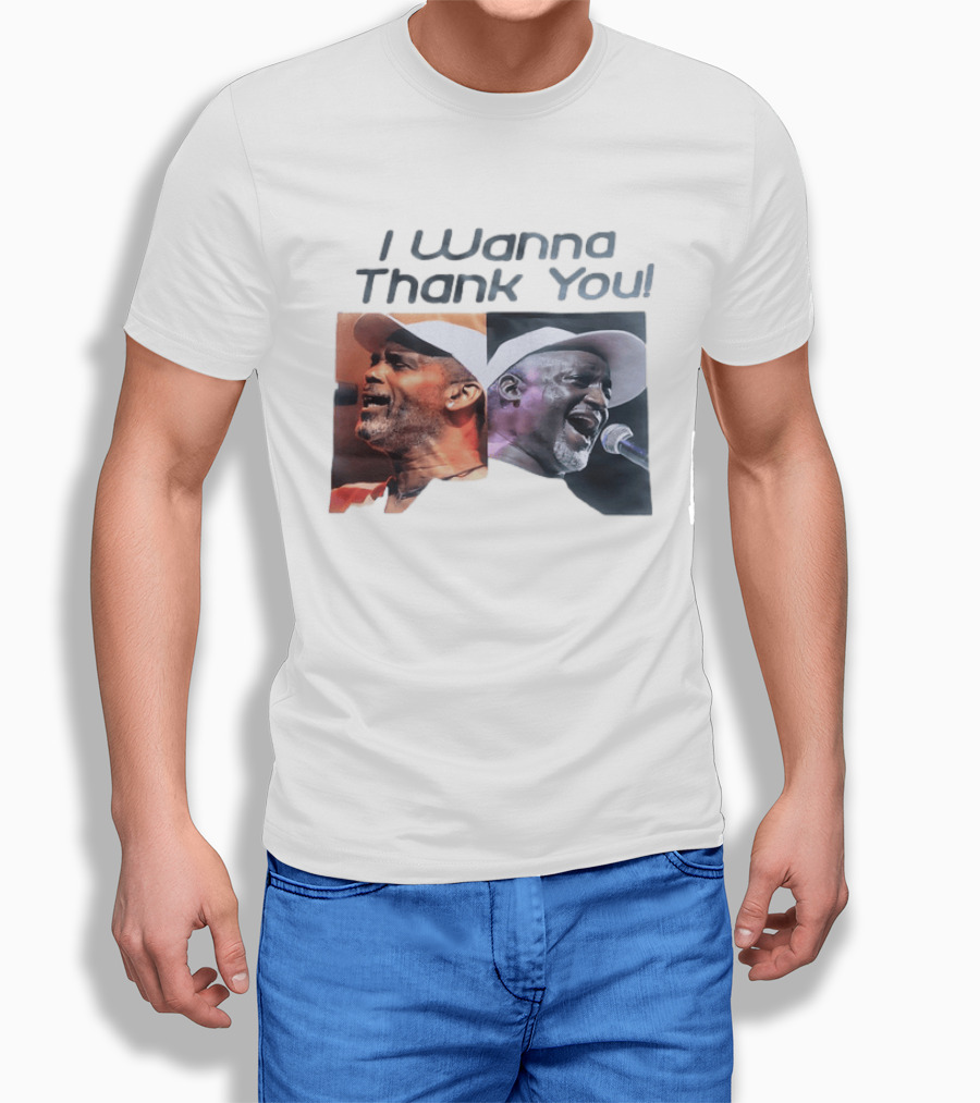 I Wanna Thank You Frankie Beverly Soul Music Legend Live Performance T-Shirt