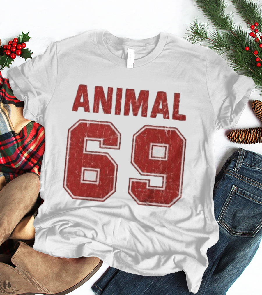 Justin Bieber Animal 69 Retro Jersey T-Shirt