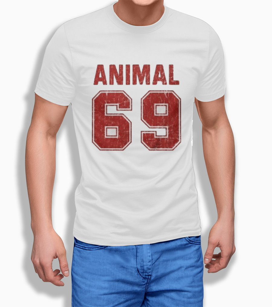 Justin Bieber Animal 69 Retro Jersey T-Shirt