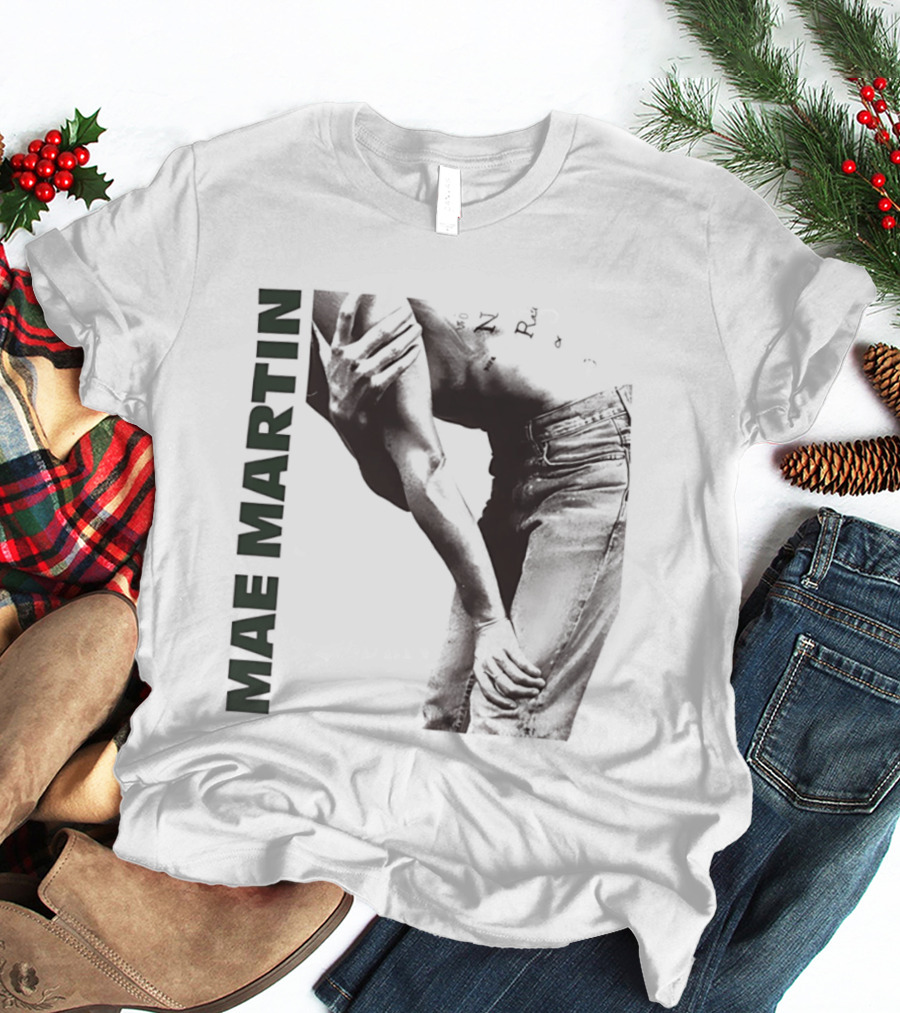 Mae Martin Dynamic Pose With Hands On Thighs T-Shirt