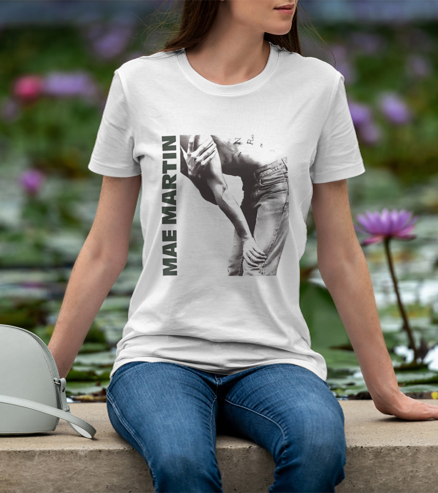 Mae Martin Dynamic Pose With Hands On Thighs T-Shirt