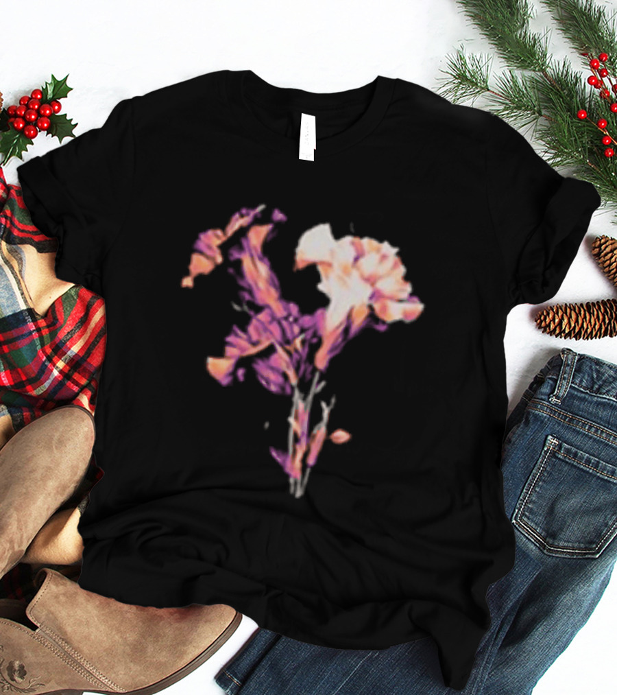 Calling All Captains Wallflower Emotion Sickness Floral T-Shirt