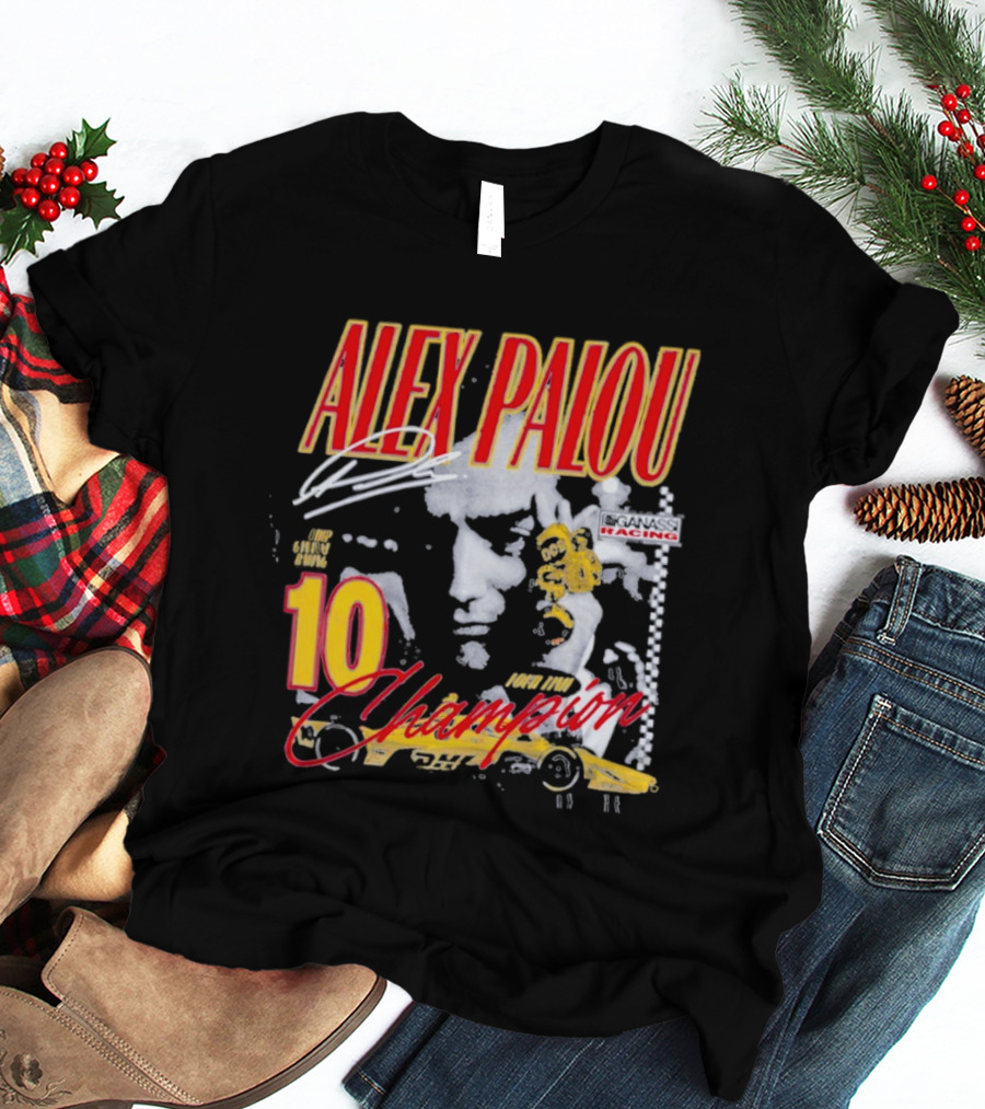 Alex Palou Chip Ganassi Racing 10 Four Time Champion T-Shirt