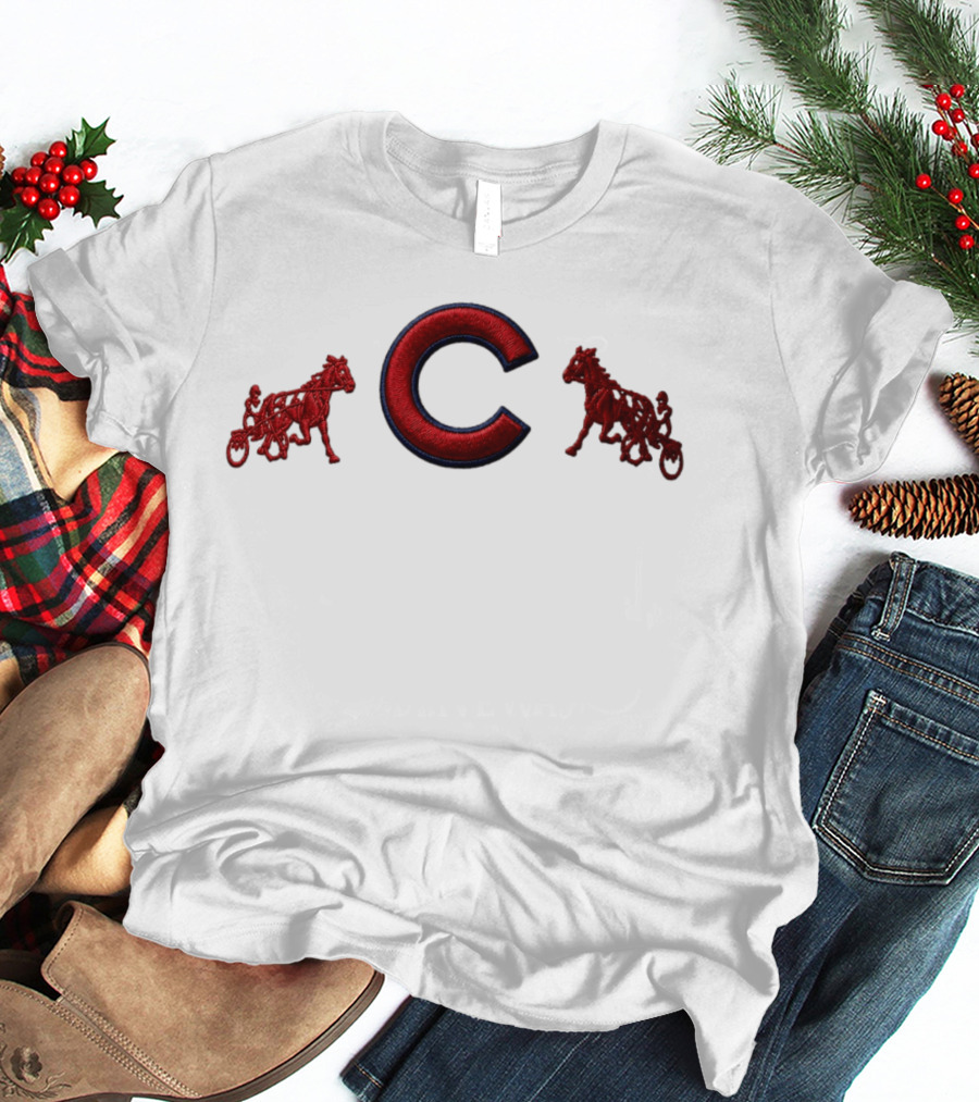 Chicago Cubs Siegelman Stable Hat 2026 C Logo Horse Racing Embroidery T-Shirt