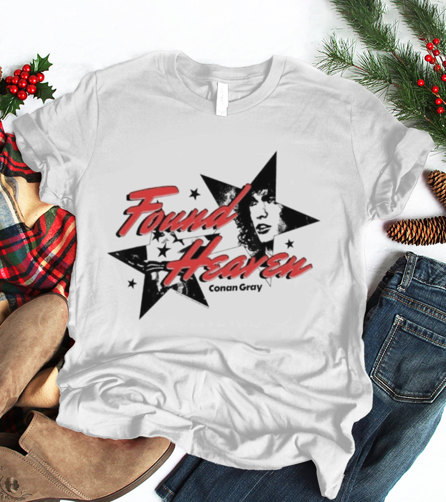 Conan Gray Found Heaven Stars Face T-Shirt