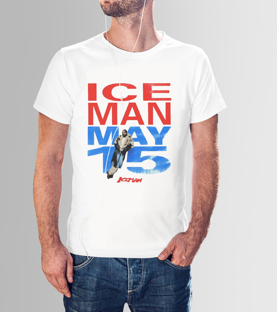 Drake Iceman May 15 Blue Red Styling 2026 Album Cover T-Shirt