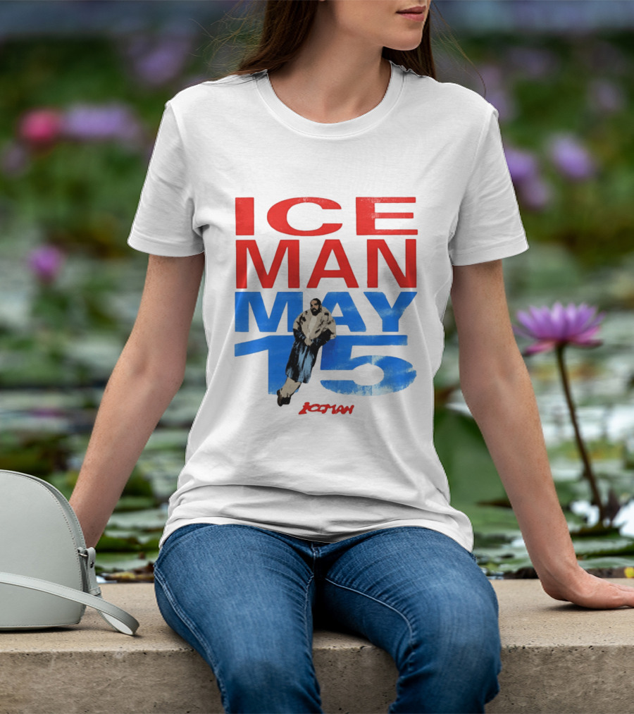 Drake Iceman May 15 Blue Red Styling 2026 Album Cover T-Shirt