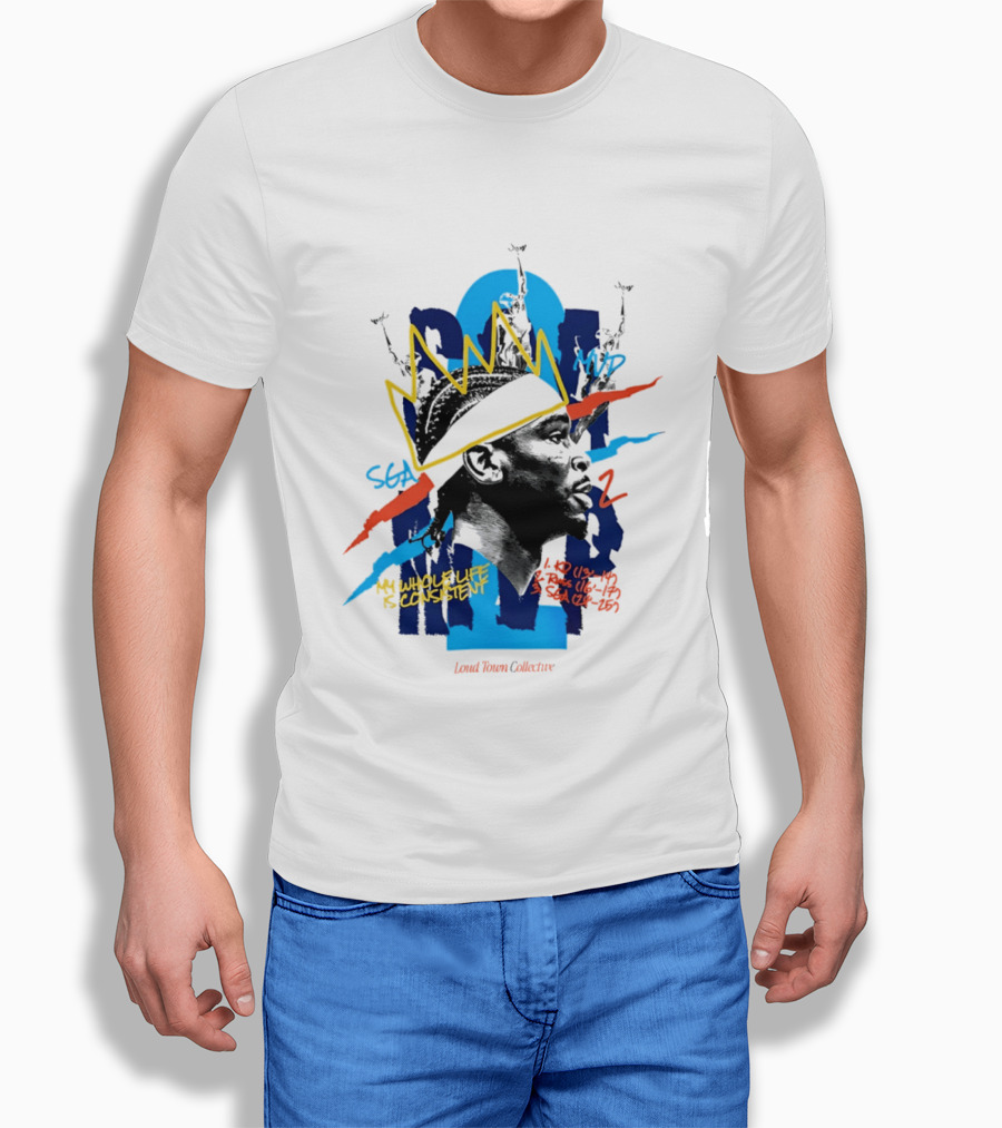 Shai Gilgeous Alexander SGA MVP 2026 Loud Team Collective T-Shirt