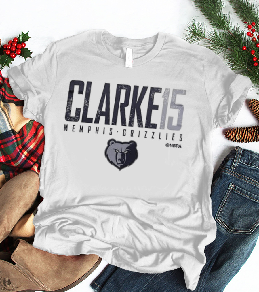 Memphis Grizzlies Clarke 15 1996 2026 Thank You T-Shirt