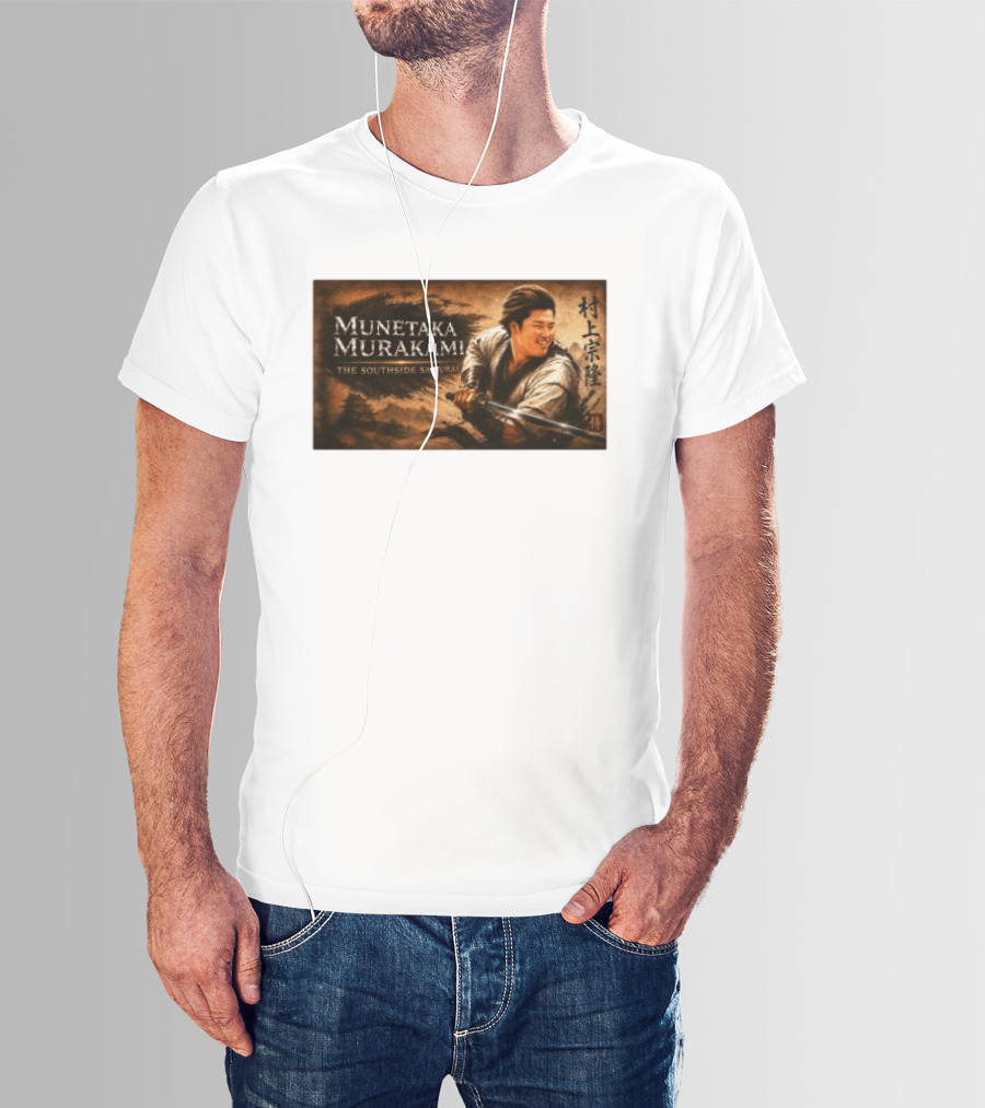 Munetaka Murakami The Southside Samurai Kanji T-Shirt