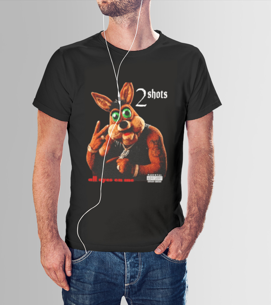 San Antonio Spurs Coyote 2 Shots All Eyes On Me T-Shirt