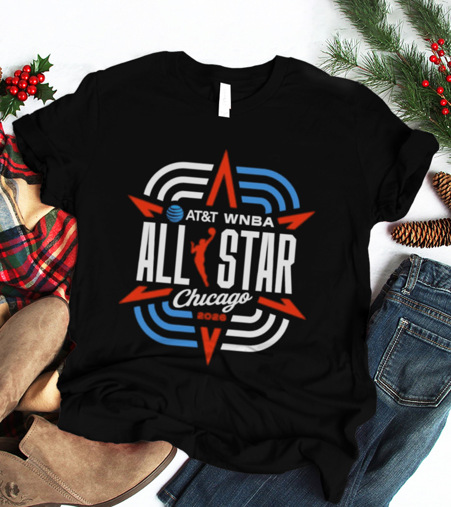 AT&T WNBA All Star Chicago 2026 T-Shirt