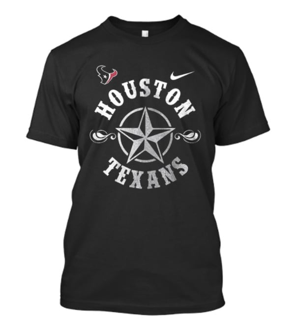Houston Texans Willie Nelson Collaboration Nike Star Logo Feelin' Good T-Shirt