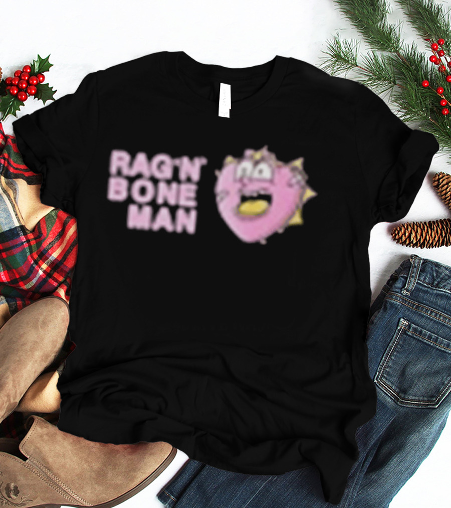 Rag'n'Bone Man Spiky Pink Donut Creature T-Shirt