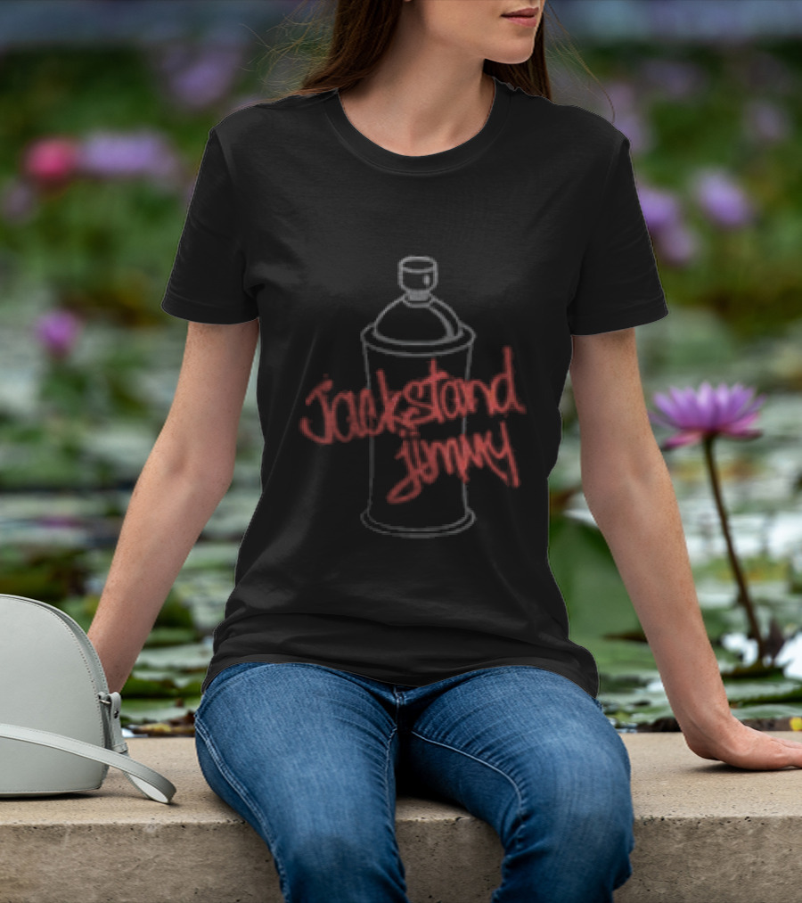 Jackstand Jimmy Turbos And Nitrous Slow And Steady Wins The Race Spray Can T-Shirt