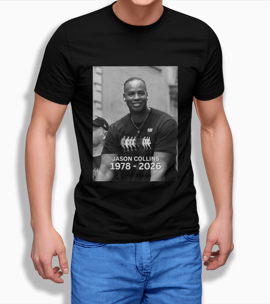 Jason Collins 1978 2026 NBA Recognition T-Shirt