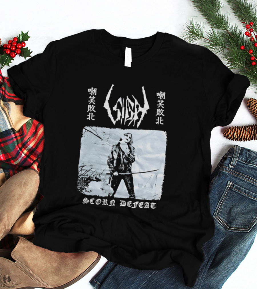 Sigh Scorn Defeat Samurai Japanese Metal T-Shirt