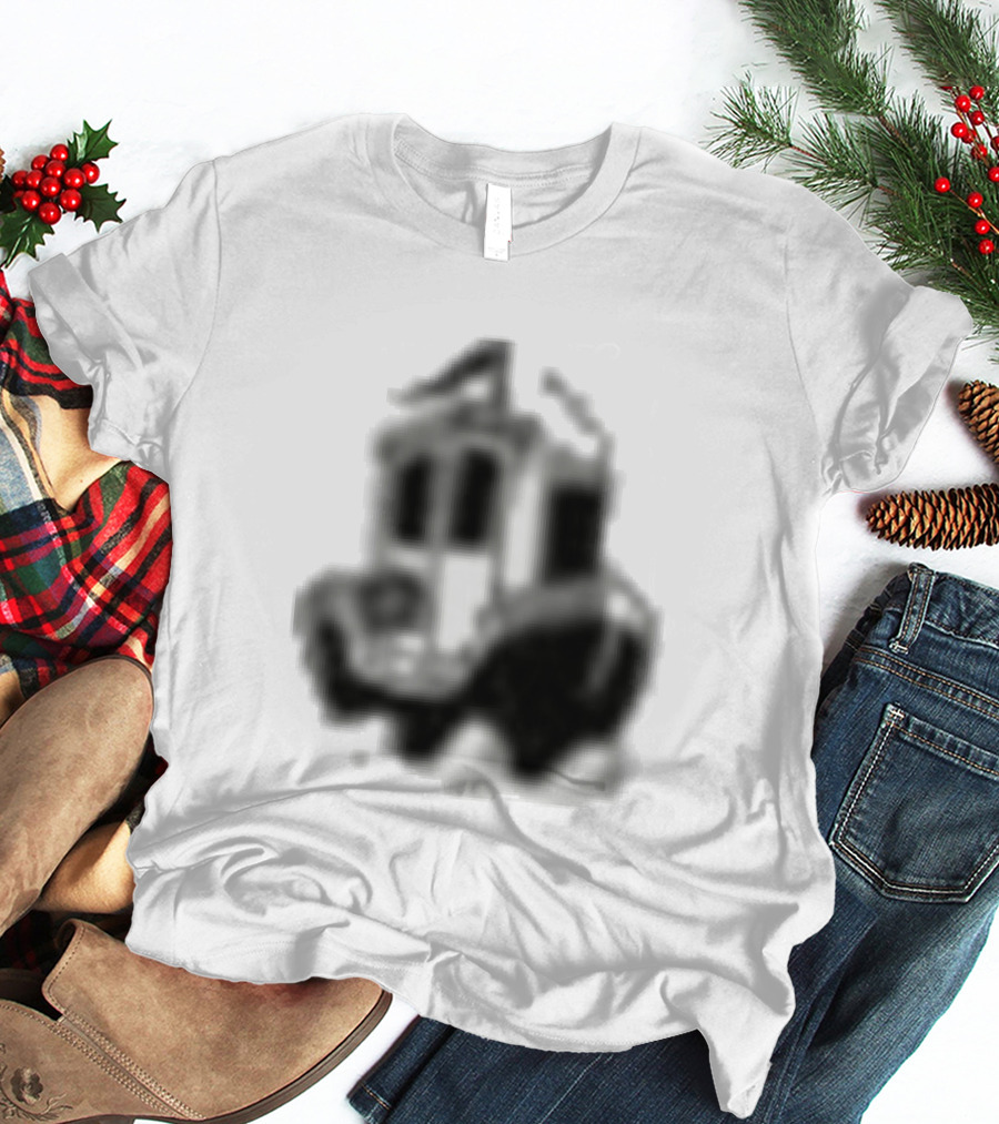 Dudes Factory Anchor Vintage Cartoon Style Nautical T-Shirt