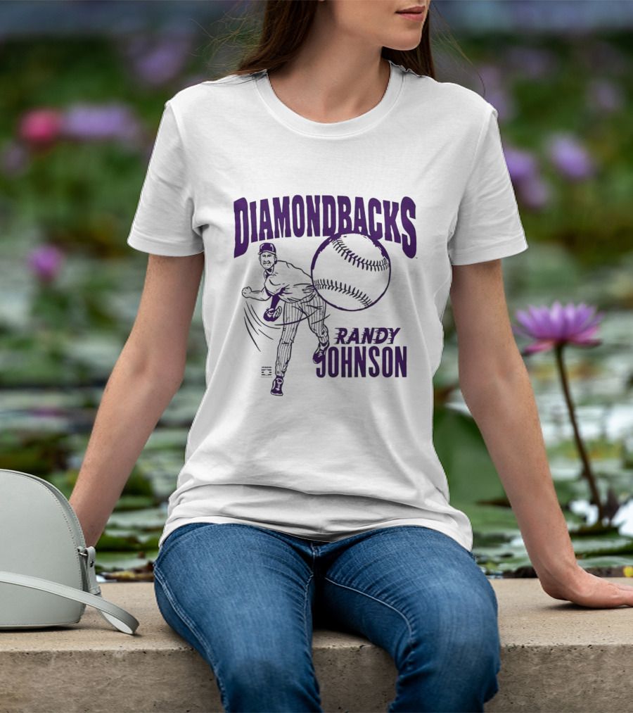 Randy Johnson Arizona Diamondbacks Cooperstown Collection Baseball T-Shirt