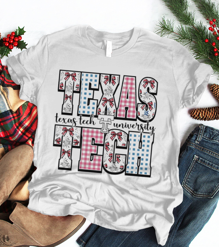 Texas Tech University Coquette Bow T-Shirt