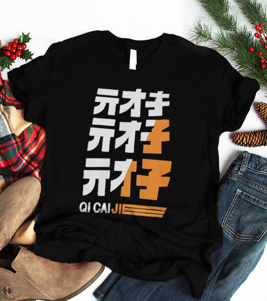 Zenless Zone Zero Qi CaiJi Kanji T-Shirt