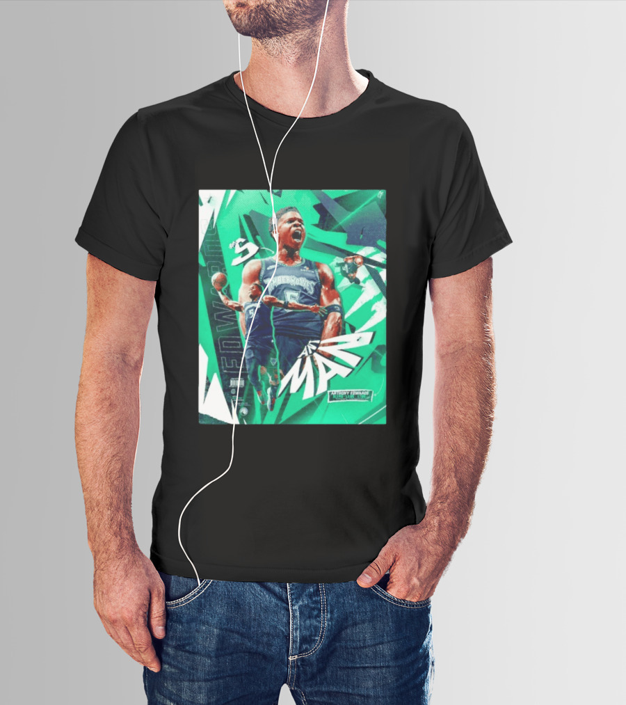 Minnesota Timberwolves Anthony Edwards Ant Man Basketball Sports #5 T-Shirt