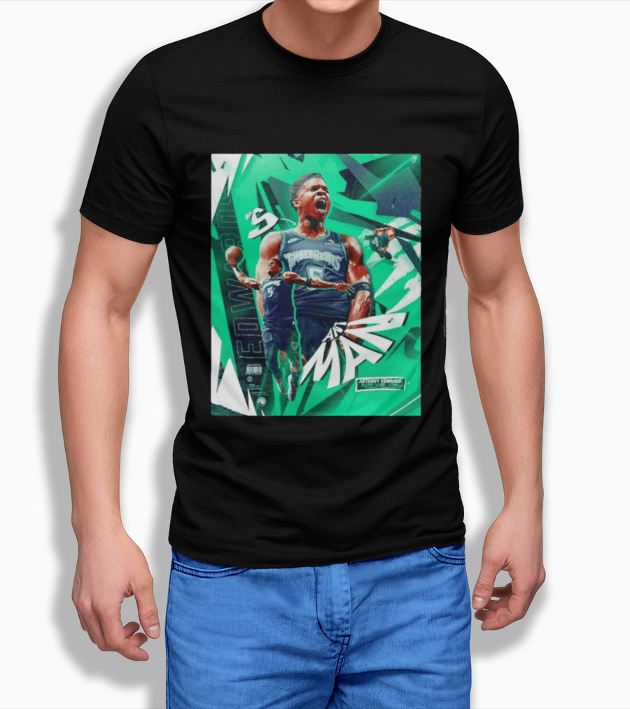 Minnesota Timberwolves Anthony Edwards Ant Man Basketball Sports #5 T-Shirt